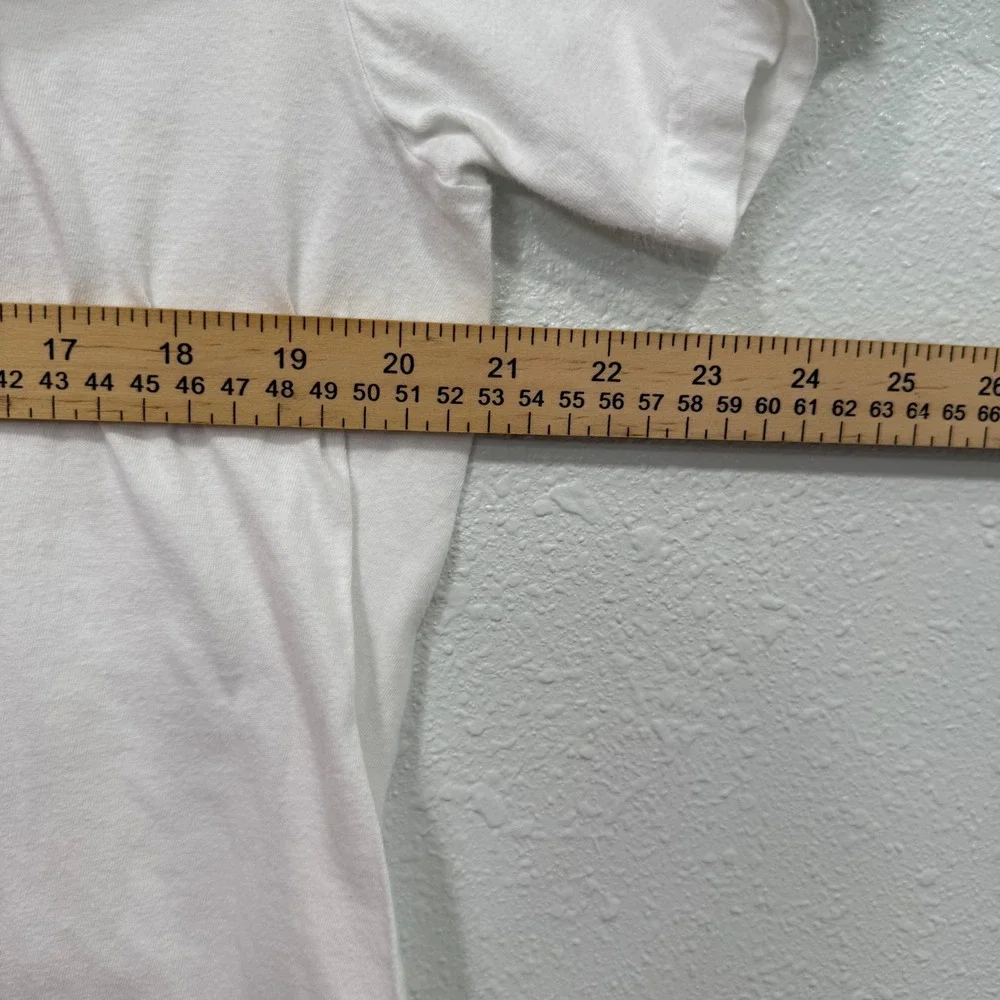 Polo Ralph Lauren Classic Fit White Crew Neck T Shirt‎ Men's L G G